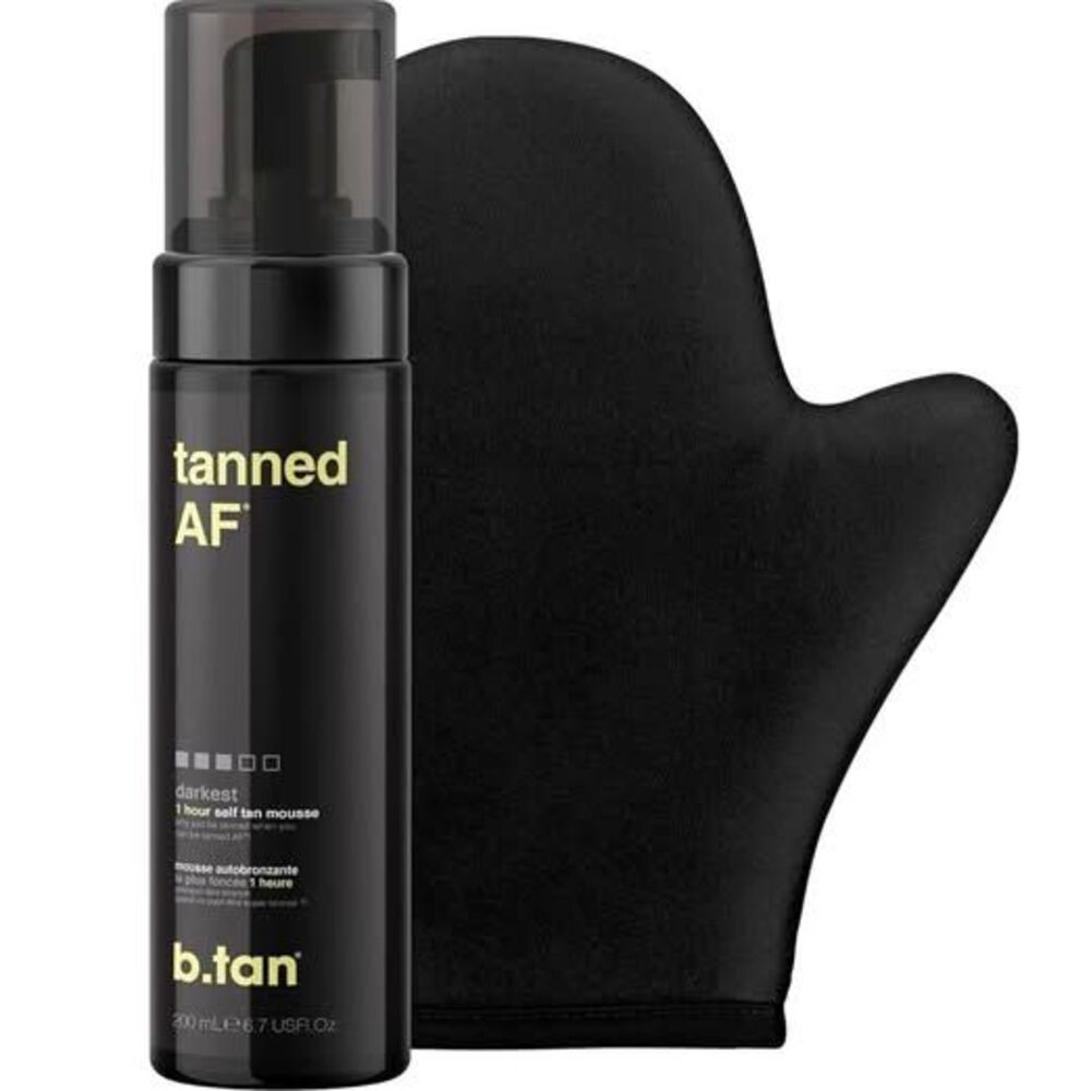 b.tan Glow Getter Self-Tanning Kit|2x1-Hour Tanning Mousse+applicator - Picture 3 of 10